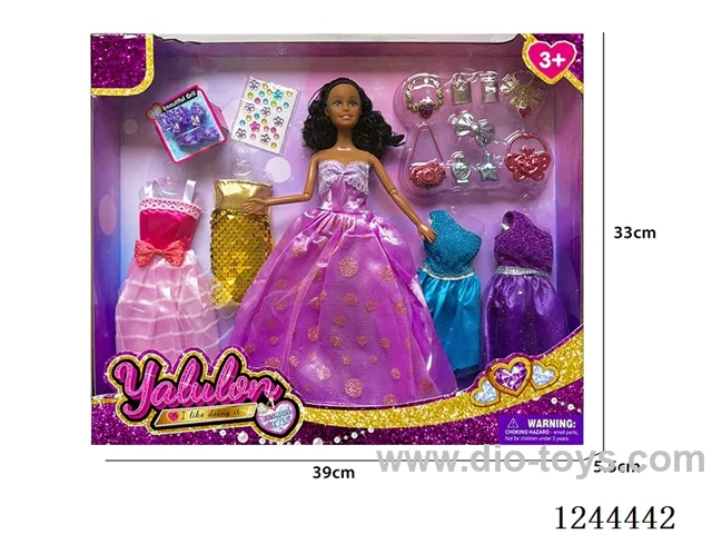 11.5 inch jointed dress up dolls