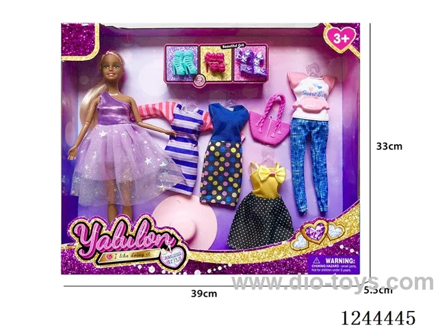 11.5 inch jointed dress up dolls