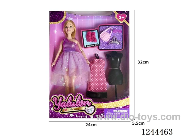 11.5 inch jointed dress up doll