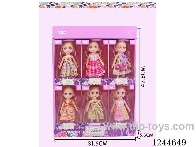 6 inch doll 6 models mixed