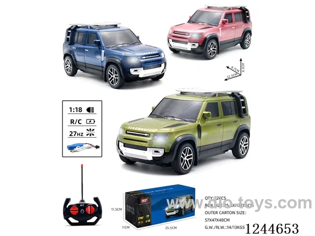 1:18 4ch rc car with light