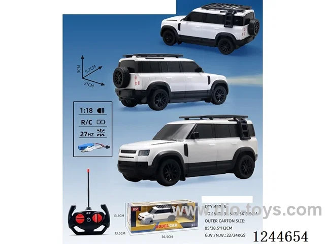 1:18 4ch rc car with light