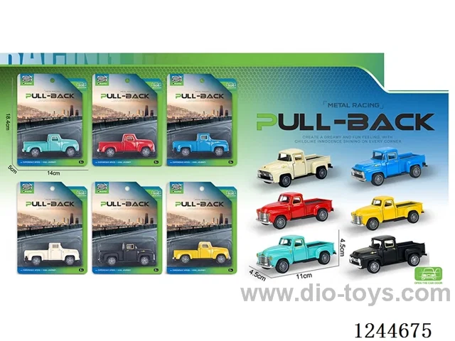 pull back alloy car