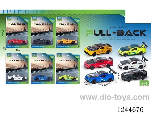 pull back alloy car