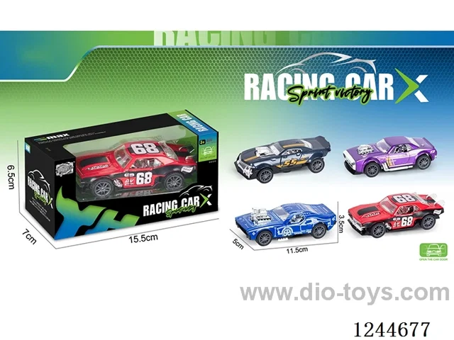 pull back alloy car