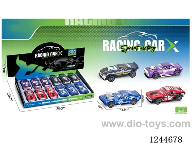 pull back alloy car