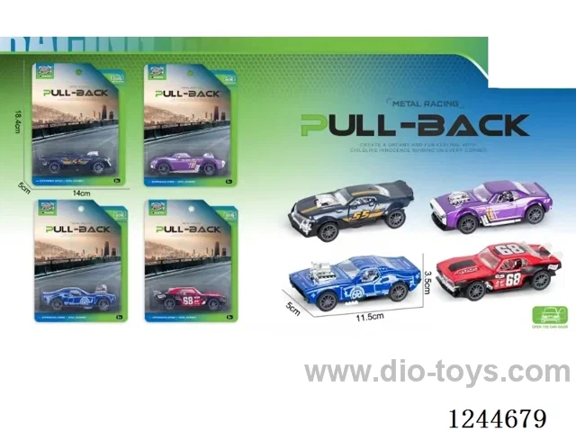 pull back alloy car