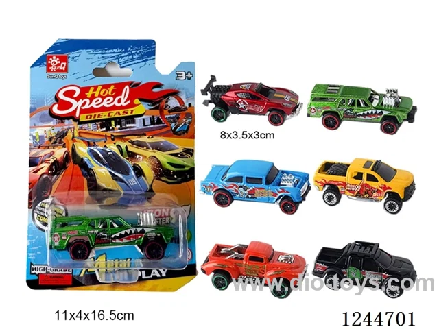1:64 free wheel alloy car