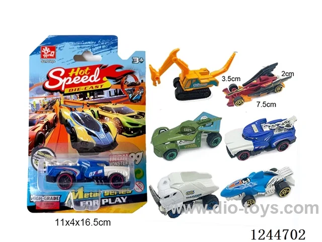 1:64 free wheel alloy car