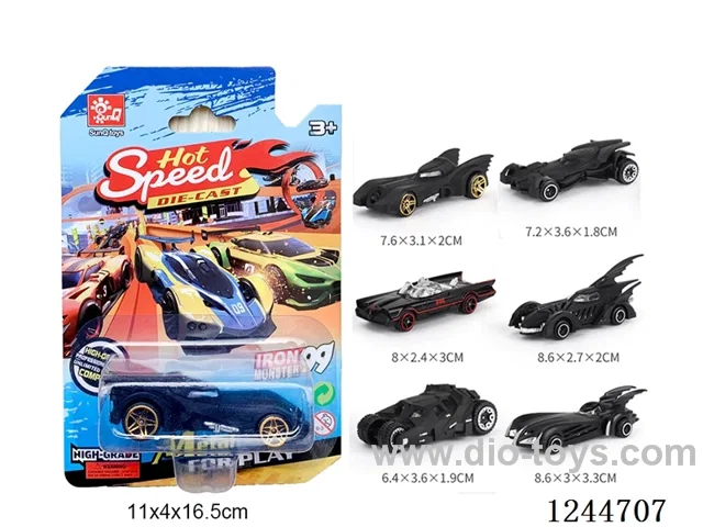 1:64 free wheel alloy car
