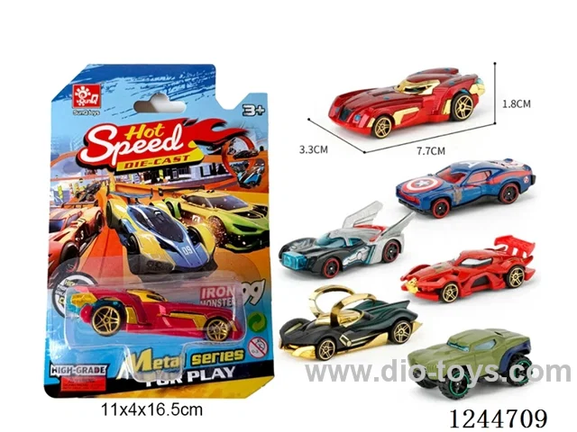 1:64 free wheel alloy car