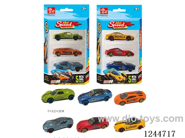 1:64 free wheel alloy car