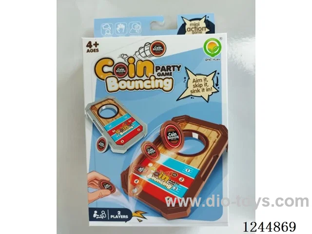 Bouncing Coin Toss