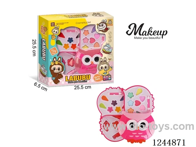 Children's Colourful Makeup 4 Layers Owl