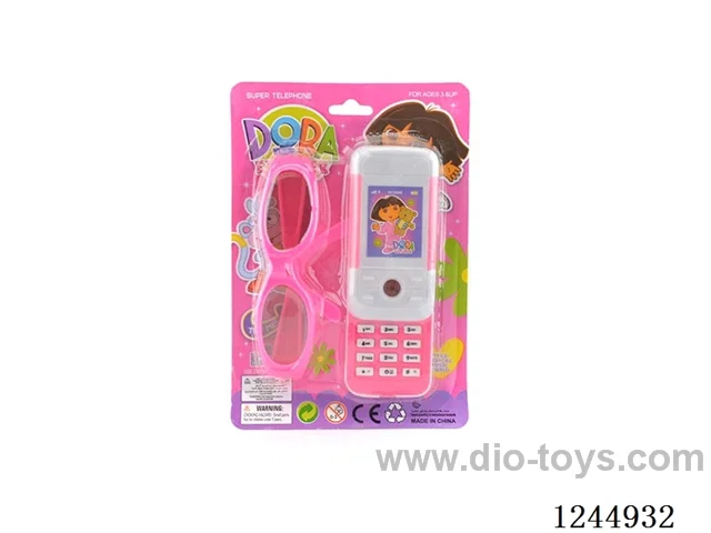 Mobile Phone with light included battery + Glasses