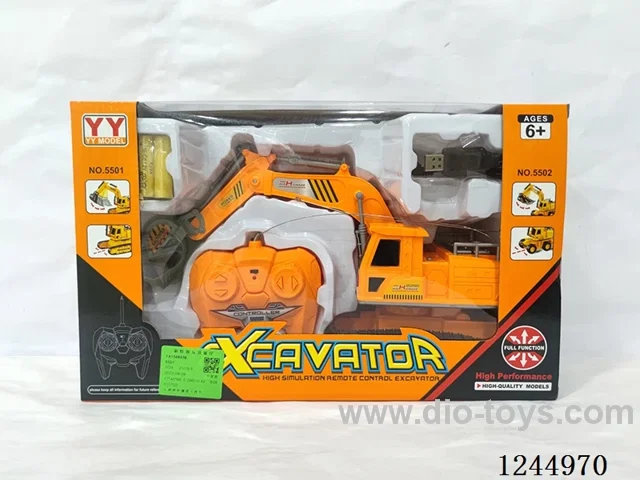 5ch RC tracked construction vehicle included battery