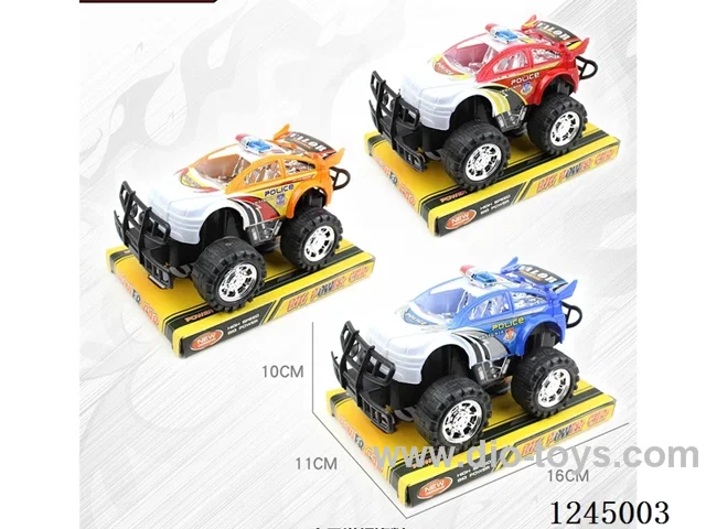 Inertia police car 3 colors