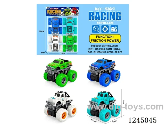 Inertial Stunt Vehicle 4PCS