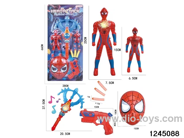 spiderman weapon sets
