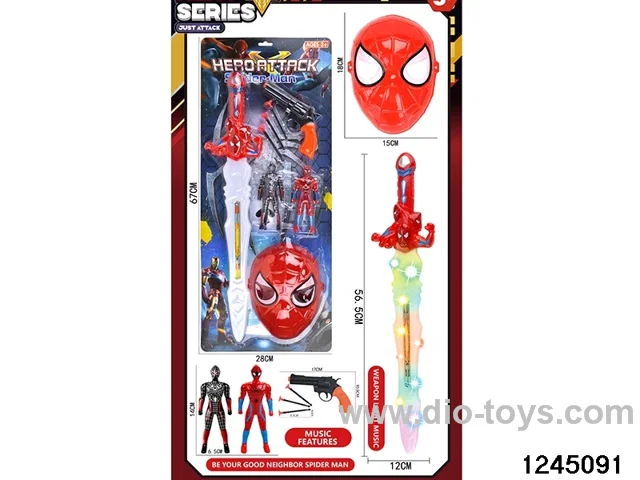spiderman weapon sets