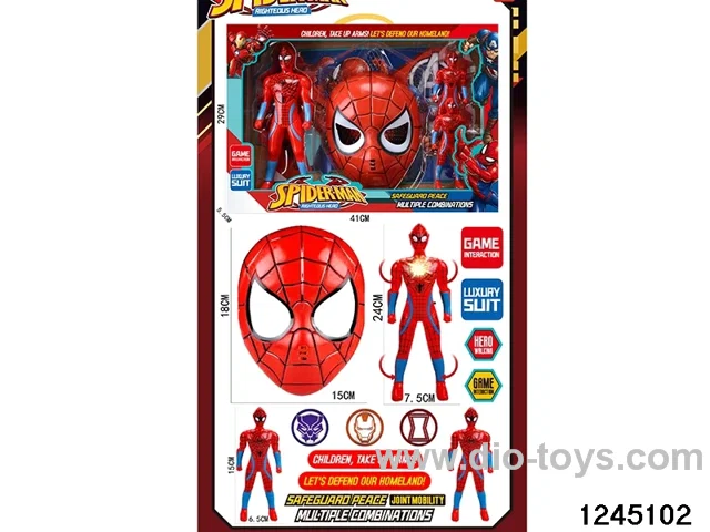 24cm figure & 2pcs 14cm figure & mask sets