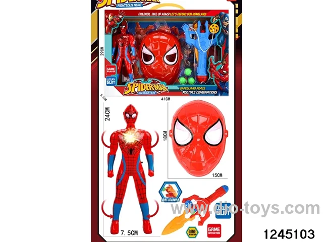 spiderman weapon & mask sets