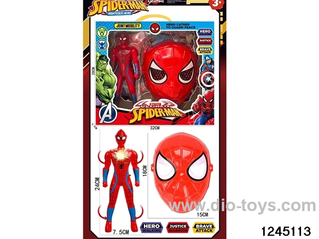 spiderman & mask sets