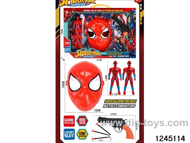 spiderman & mask weapon sets