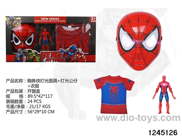 spiderman toys sets