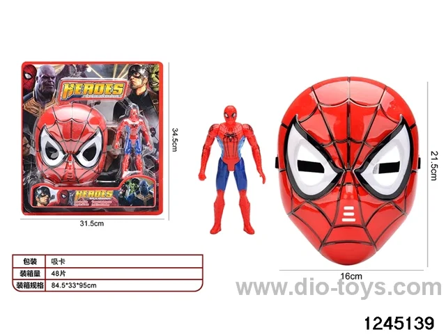 spiderman light mask toys sets
