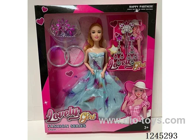11 inch solid body 9 joints Barbie set