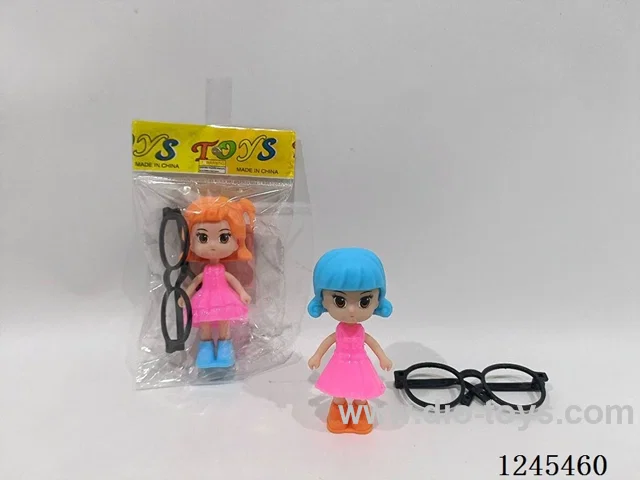 Barbie Princess with glasses 2 mixed