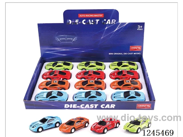 Alloy pull back car (12pcs)