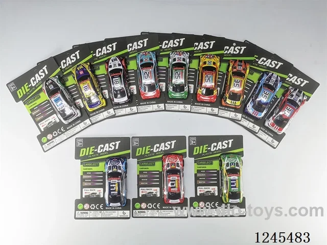 Iron pull back car (9cm)