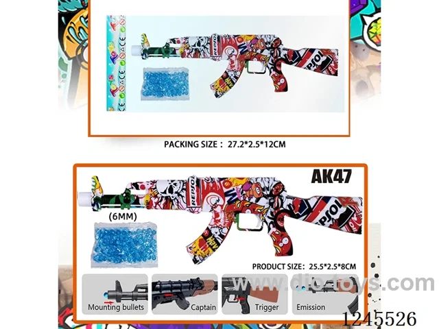 Inflatable Water Bullet Gun -Manual
