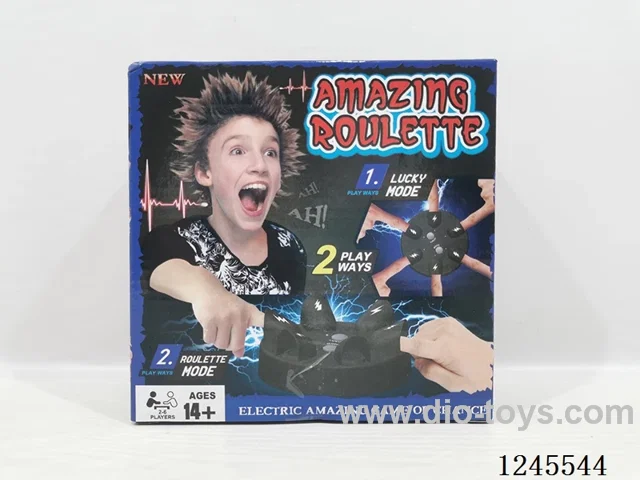 Large electric shock roulette wheel