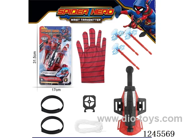 Spider-Man launcher + gloves