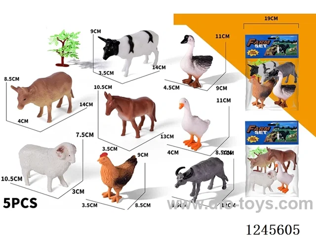 4 animal + 1 Tree