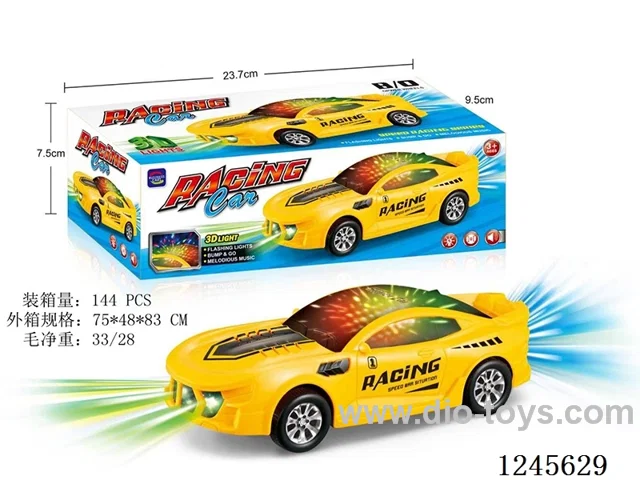 B/O universal car with 3D Lights/music