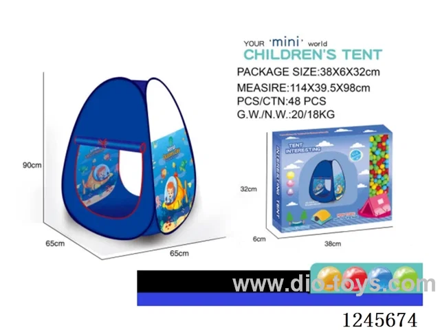 Triangle children's tent