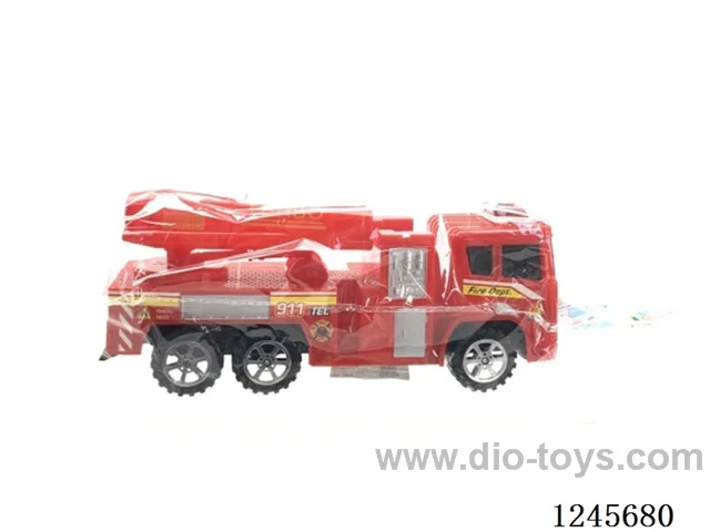 Inertial fire truck