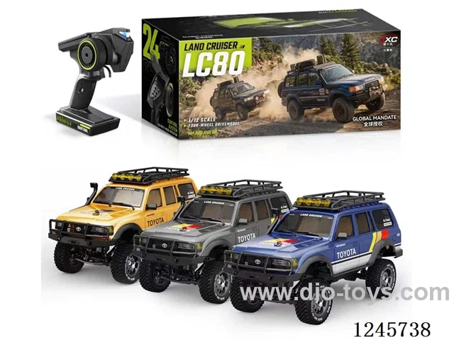1:12 LC80 2.4G 4WD Climbing Remote Control Vehicle