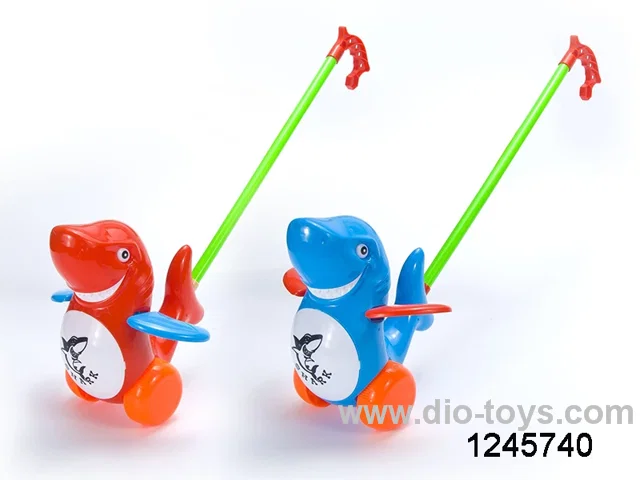 push shark toy