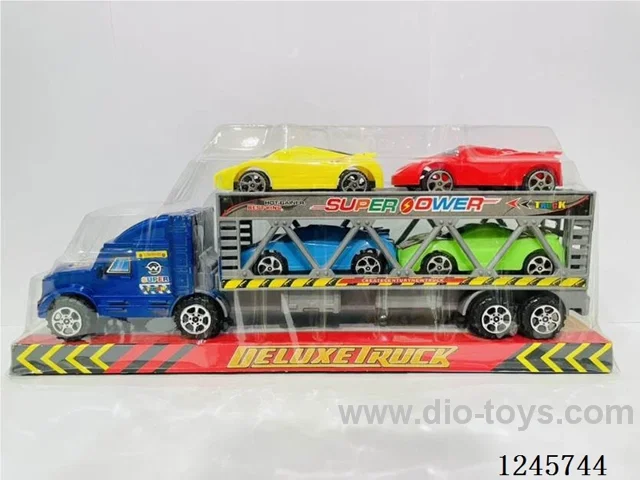inertia truck tractor with 4 inertia sports car