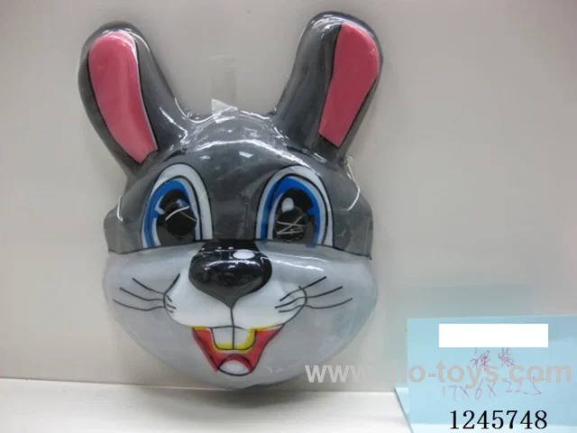 grey rabbit mask