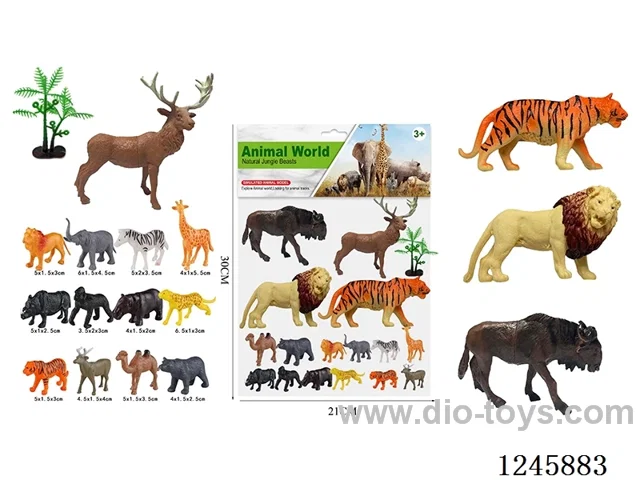 Animal Set + 12 Random Miniature Animal