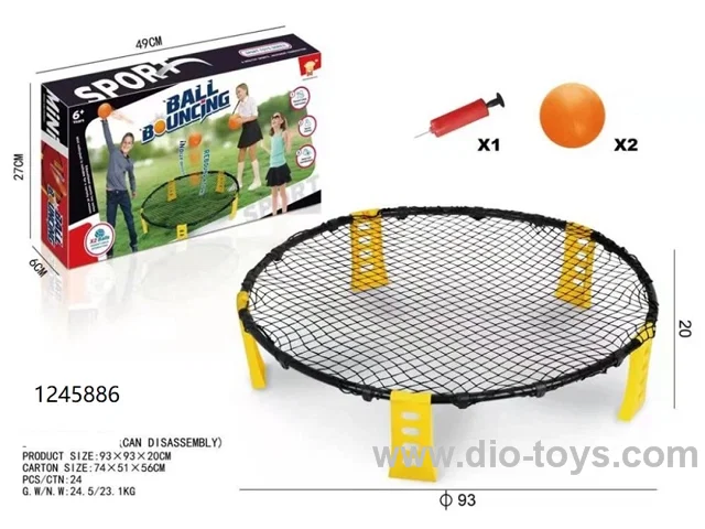 Volleyball bouncing table in color box