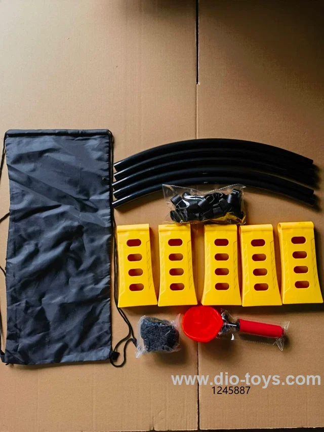 Volleyball bouncing table with bag in color box