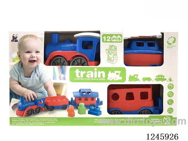 Educational Building Blocks Train Set