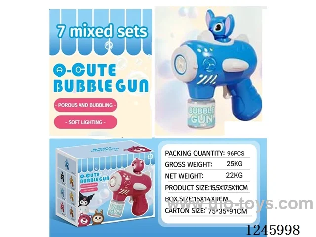 Stitch bubble gun not included battery